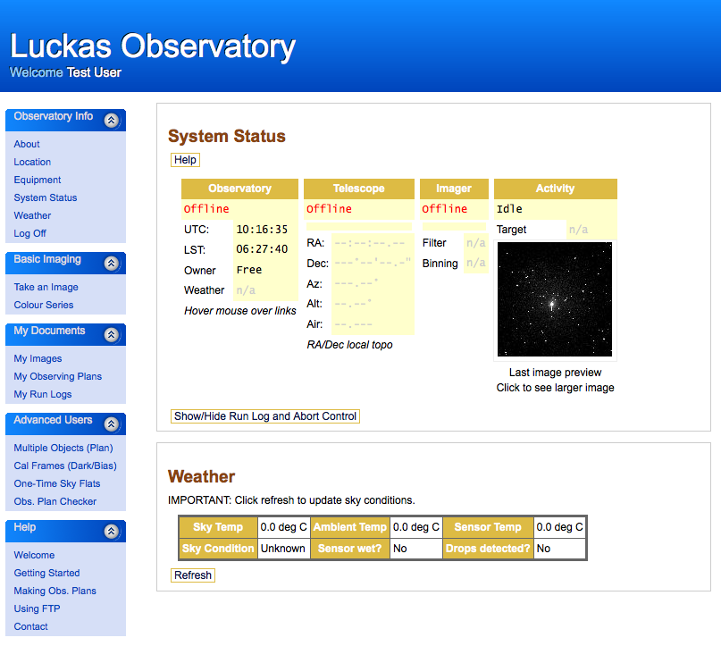 internet telescope